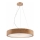 Luster na lanku OAK 3xE27/60W/230V dub ø 47,5 cm