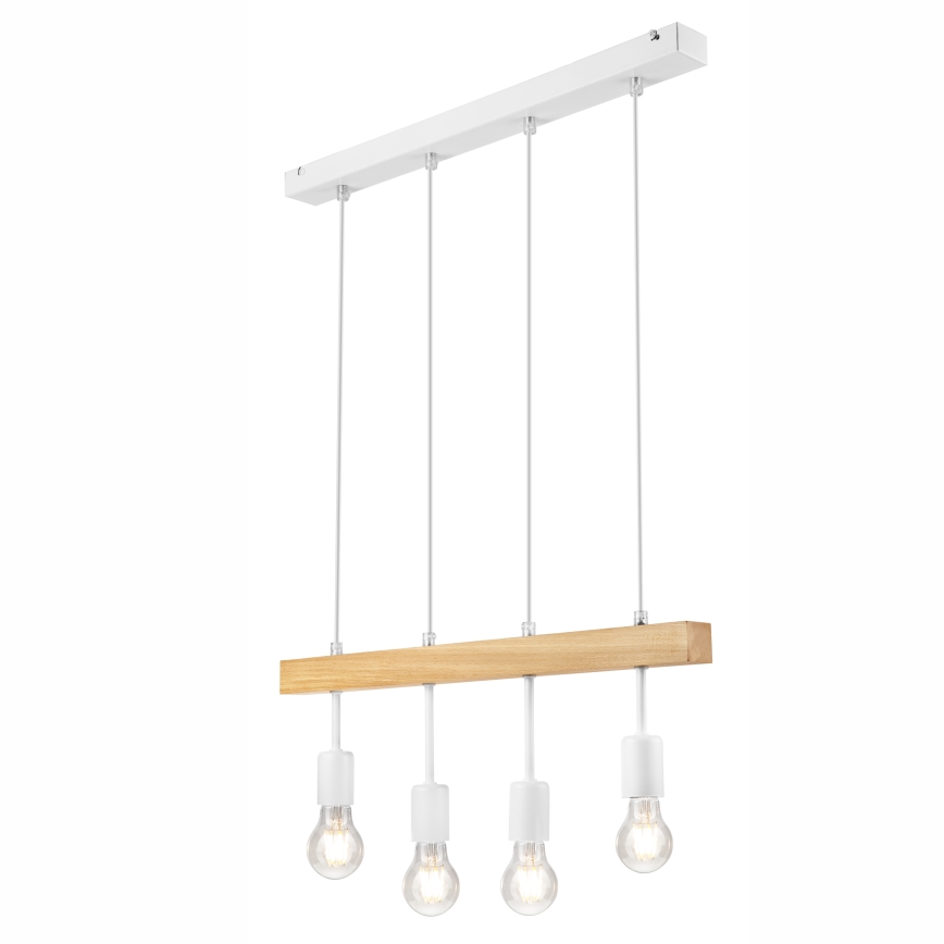 Luster na lanku ORAZIO 4xE27/60W/230V buk