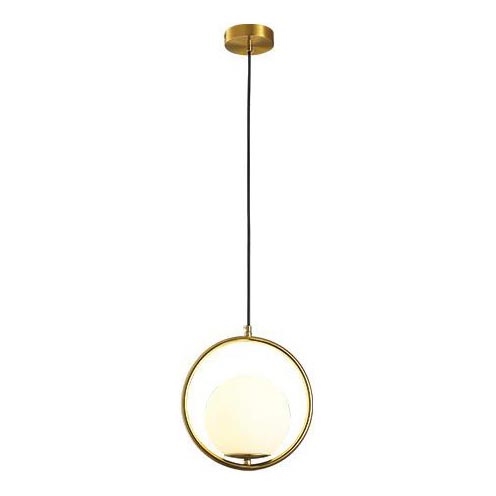 Luster na lanku ORBA 1xE27/15W/230V mosadz