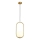 Luster na lanku ORBA 1xE27/15W/230V mosadz
