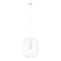 Luster na lanku OVELLA 1xE27/15W/230V pr. 34 cm krémový