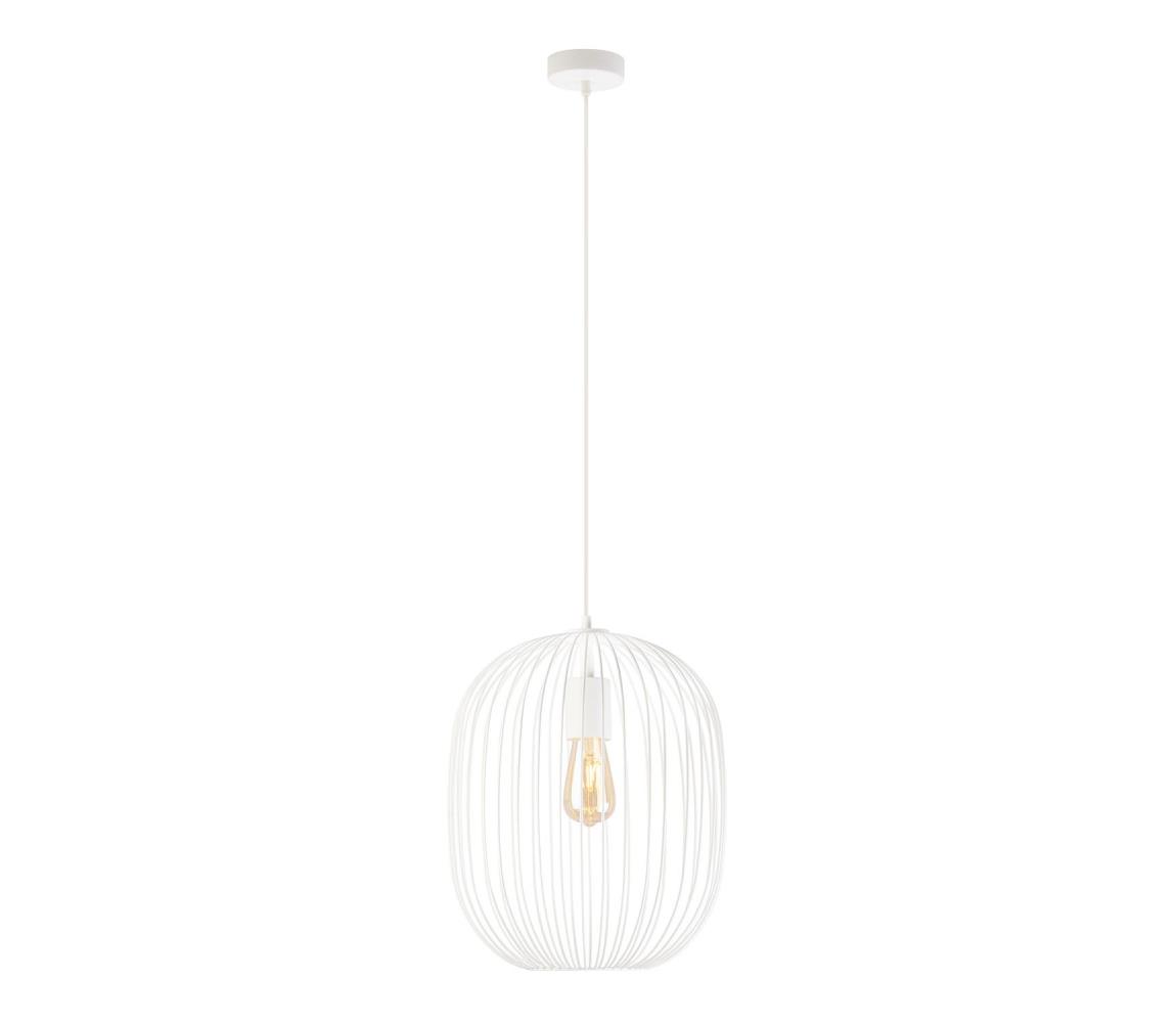 Luster na lanku OVELLA 1xE27/15W/230V pr. 34 cm krémový W-KM 1368/1 SAND