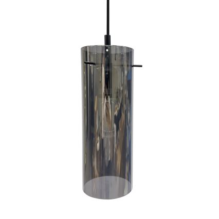 Luster na lanku PADOVA 1xE27/15W/230V čierna