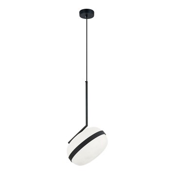 Luster na lanku PALMA 1xE27/40W/230V čierny