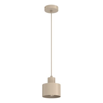 Luster na lanku PARKLA 1xE27/15W/230V béžový