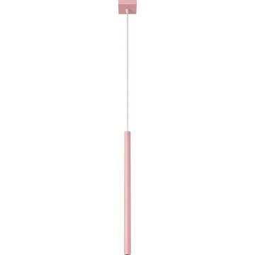 Luster na lanku PASTELO 1xG9/8W/230V ružový