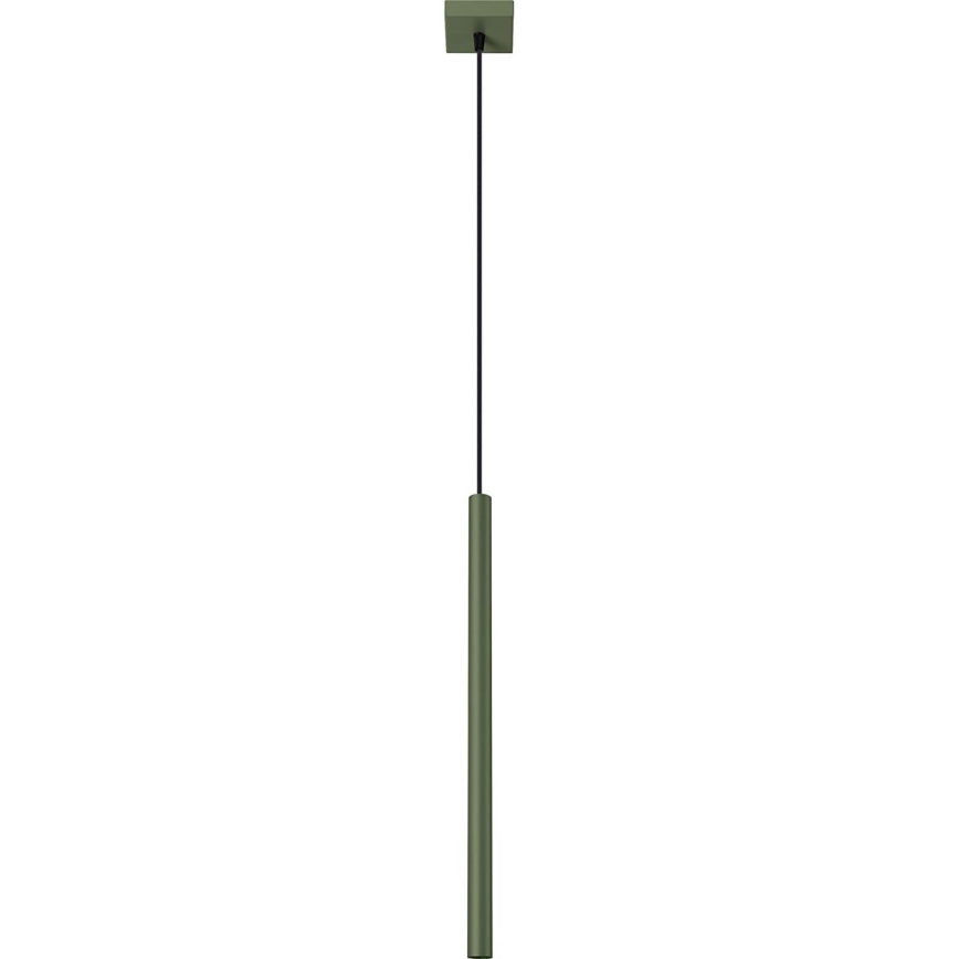 Luster na lanku PASTELO 1xG9/8W/230V zelená