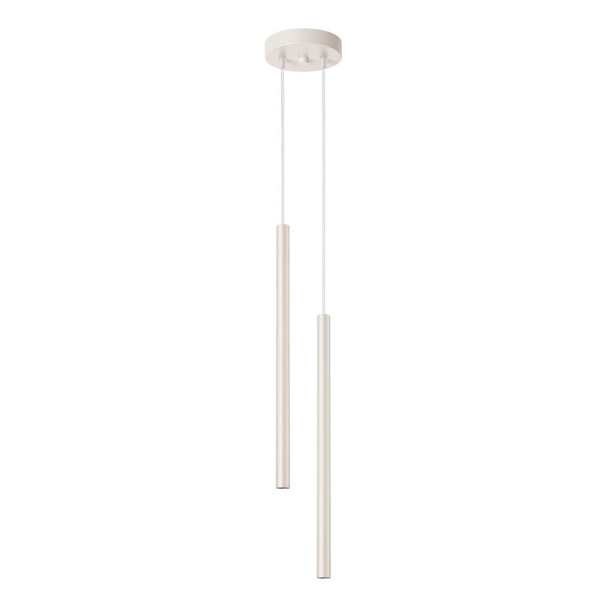 Luster na lanku PASTELO 2xG9/8W/230V krémová