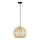 Luster na lanku PELO 1xE27/40W/230V pr. 30 cm ratan