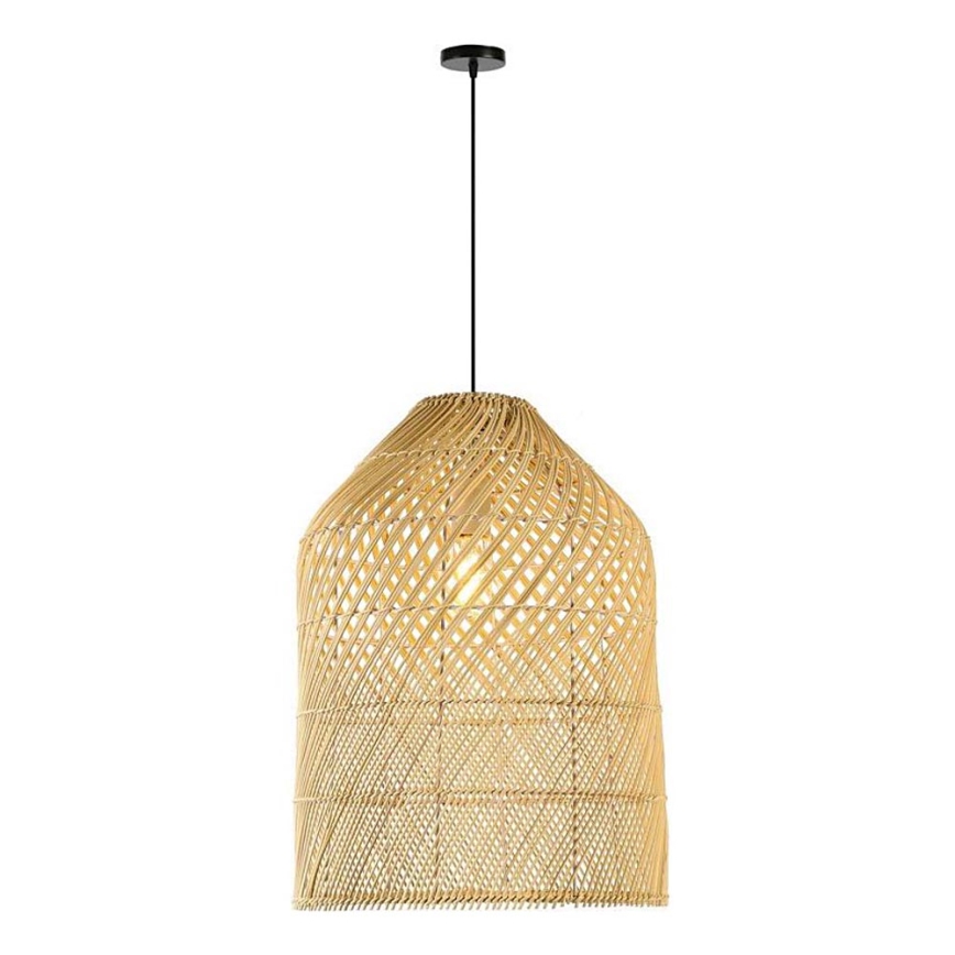 Luster na lanku PELO 1xE27/40W/230V pr. 35 cm ratan