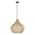 Luster na lanku PELO 1xE27/40W/230V pr. 40 cm ratan