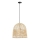 Luster na lanku PELO 1xE27/40W/230V pr. 40 cm ratan