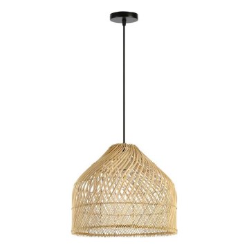Luster na lanku PELO 1xE27/40W/230V pr. 40 cm ratan