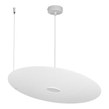 Luster na lanku PIATTO 1xGX53/15W/230V pr. 55 cm biela