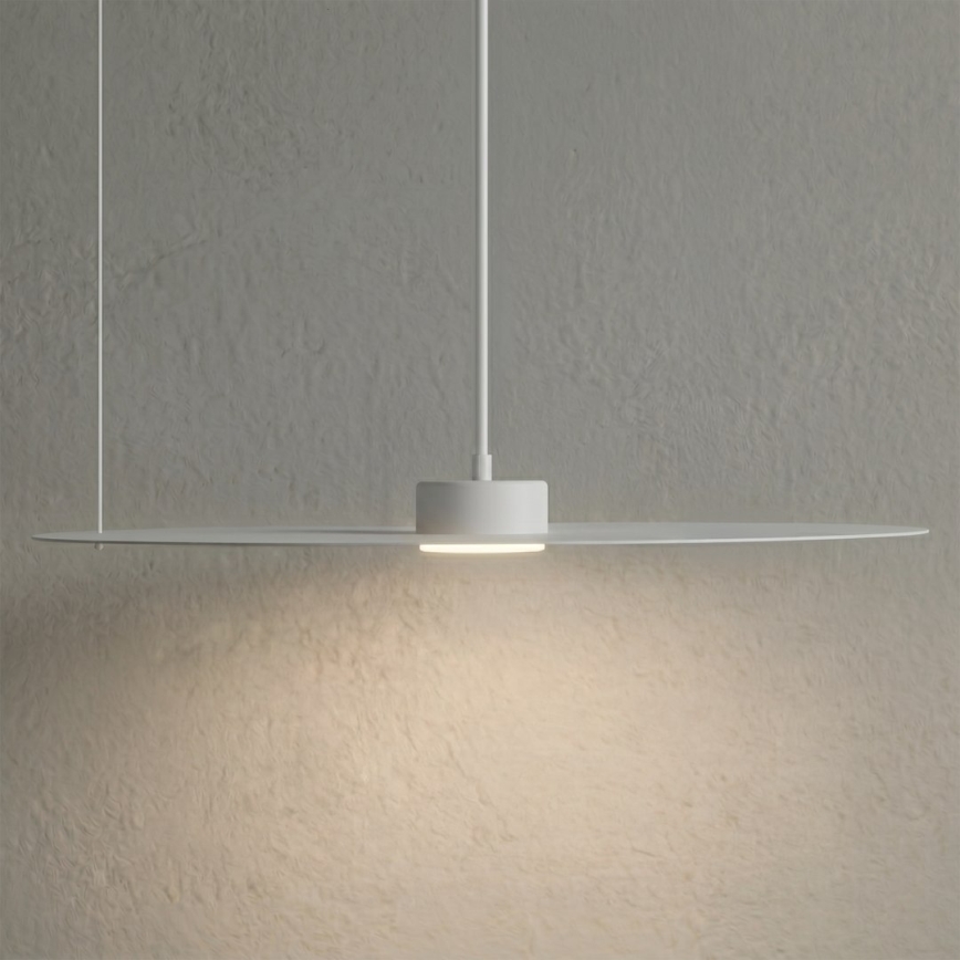 Luster na lanku PIATTO 1xGX53/15W/230V pr. 55 cm biela