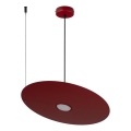 Luster na lanku PIATTO 1xGX53/15W/230V, priemer 45 cm, vínový
