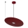 Luster na lanku PIATTO 1xGX53/15W/230V, priemer 45 cm, vínový