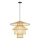 Luster na lanku PINCHOS 1xE27/40W/230V pr. 50 cm bambus