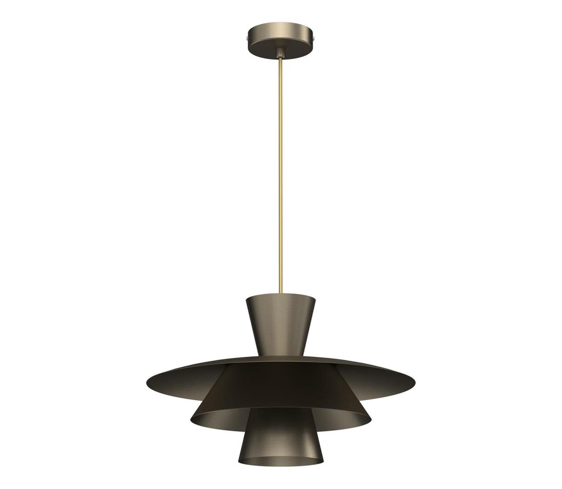 Luster na lanku PLATO 1xE27/15W/230V bronzový 4491