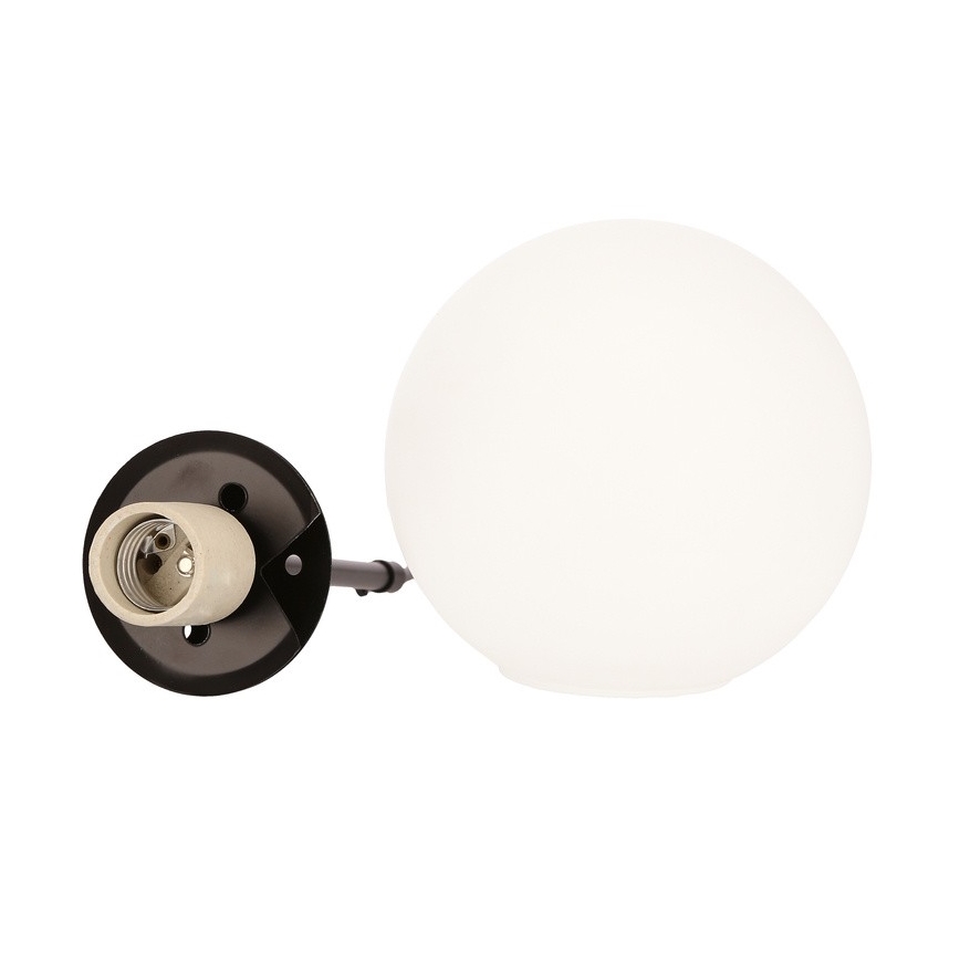 Luster na lanku POMPEI 3xE27/40W/230V čierna