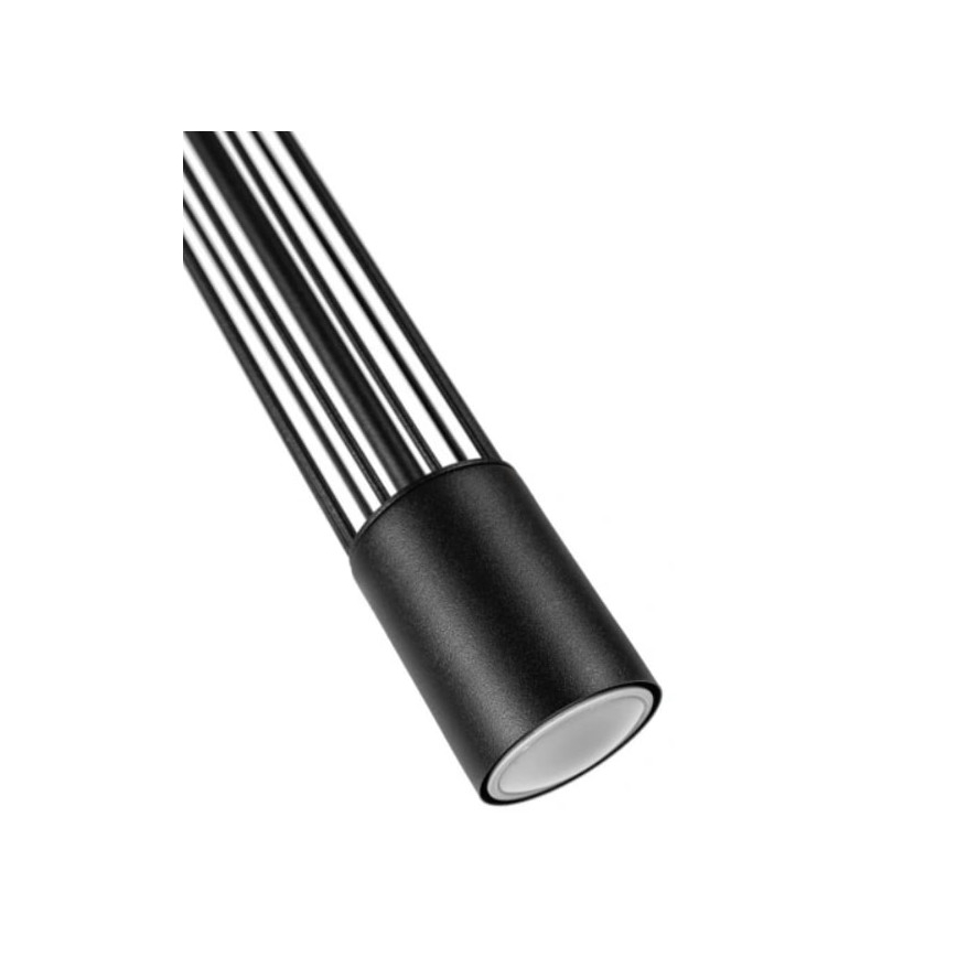 Luster na lanku PRESCOT 2xGU10/40W/230V čierna