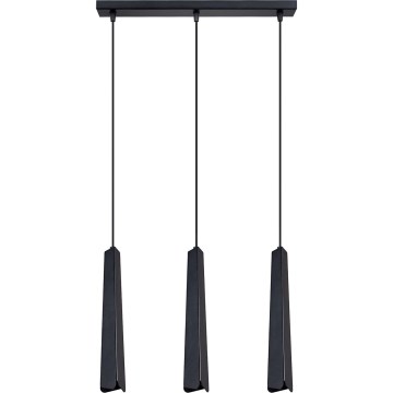 Luster na lanku PRYSM 3xG9/8W/230V čierna