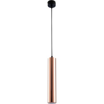 Luster na lanku PUNTO 1xGU10/9W/230V ružové zlato