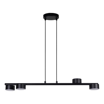 Luster na lanku PUNTO 4xGX53/12W/230V čierna