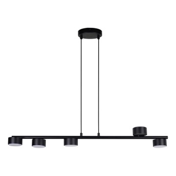 Luster na lanku PUNTO 5xGX53/12W/230V čierna