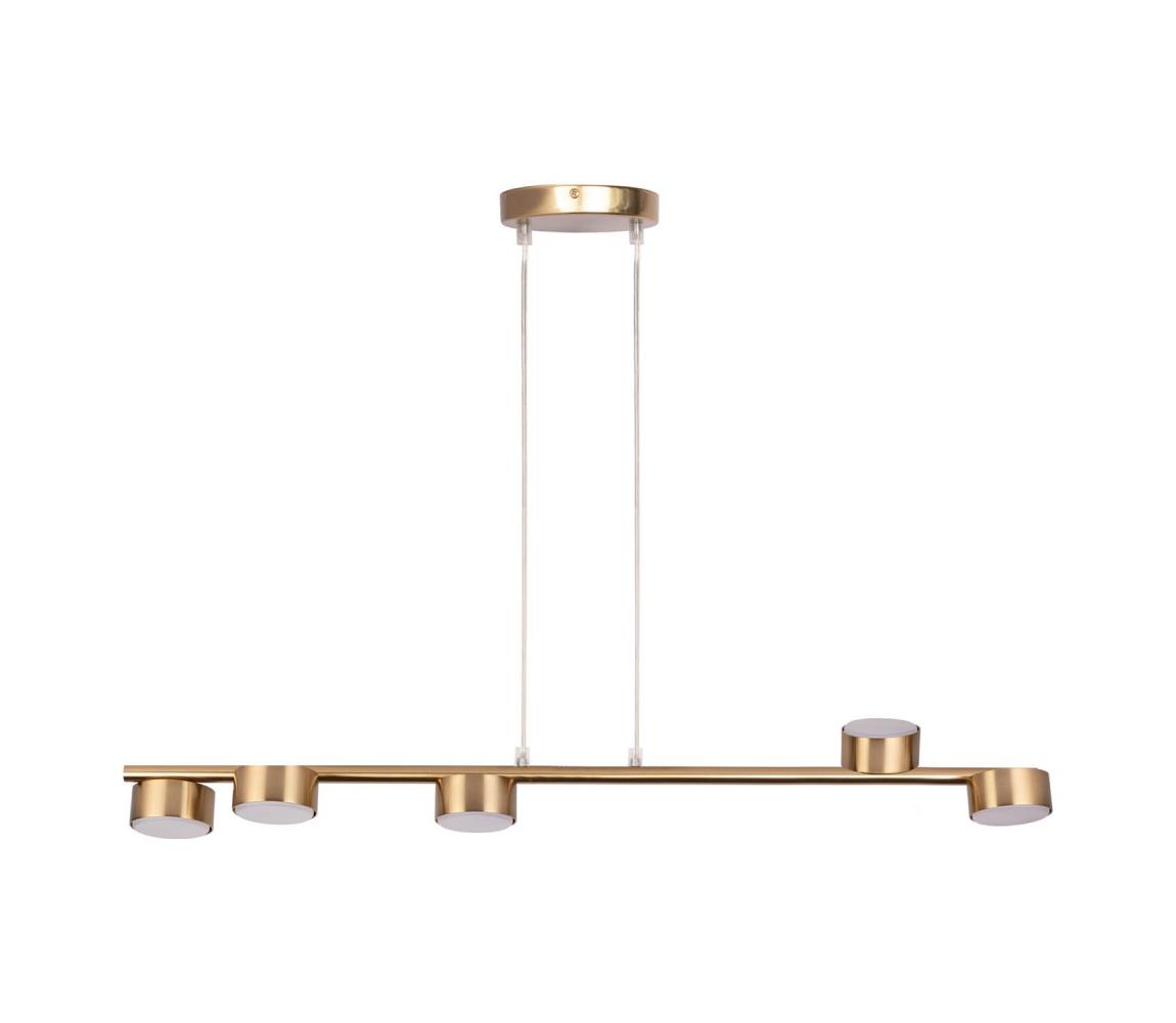 Luster na lanku PUNTO 5xGX53/12W/230V zlatá