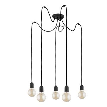 Luster na lanku QUALLE 5xE27/60W/230V pavúk