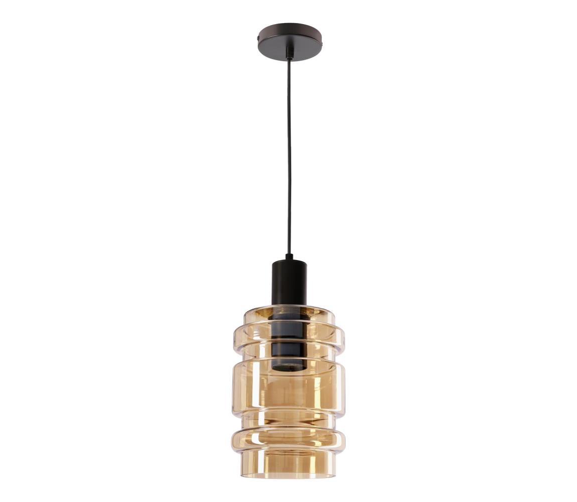 Luster na lanku RADON 1xE27/40W/230V dymovo-béžový 31-45287