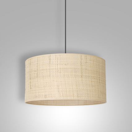 Luster na lanku RATTAN 1xE27/60W/230V pr. 40 cm ratan