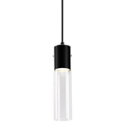 Luster na lanku RICKY 1xGU10/10W/230V čierna