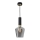Luster na lanku ROMA BLACK 1xE27/60W/230V