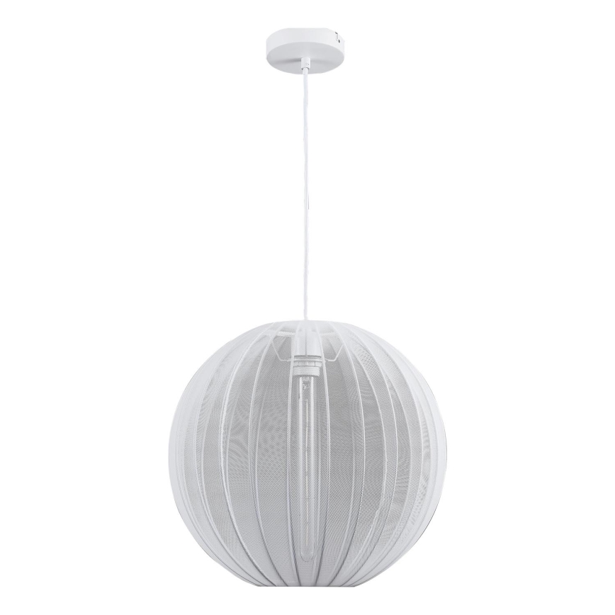 Luster na lanku SENSAI 1xE27/20W/230V pr. 40 cm biela