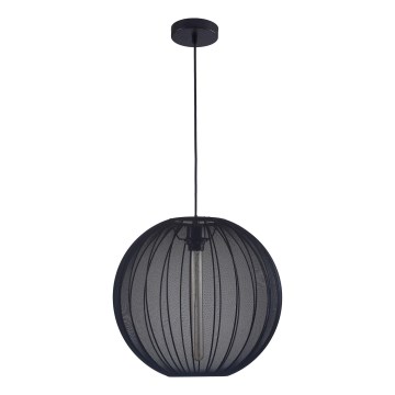 Luster na lanku SENSAI 1xE27/20W/230V pr. 40 cm čierna