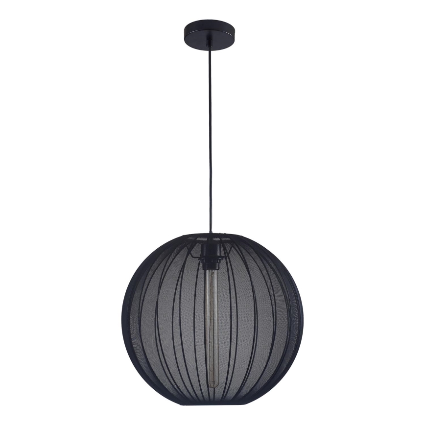 Luster na lanku SENSAI 1xE27/20W/230V pr. 40 cm čierna