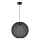 Luster na lanku SENSAI 1xE27/20W/230V pr. 40 cm čierna