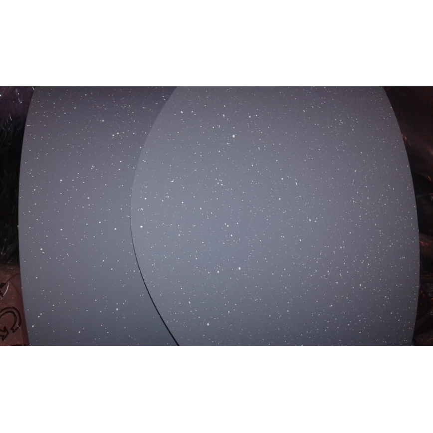 Luster na lanku SFERA 1xE27/60W/230V pr. 35 cm šedá/zlatá