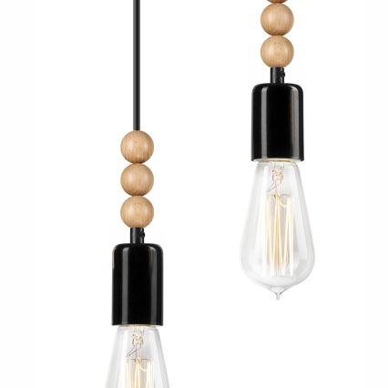 Luster na lanku SIMON 3xE27/60W/230V buk