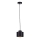 Luster na lanku SIMPLY BLACK 1xE27/60W/230V