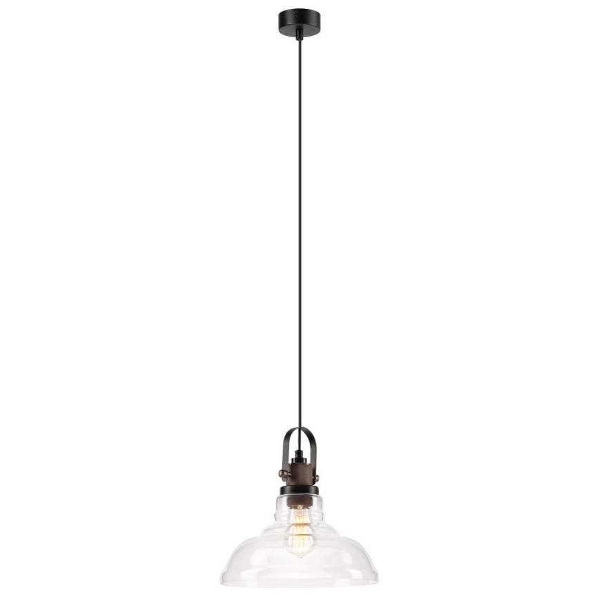 Luster na lanku SINGLE 1xE27/60W/230V