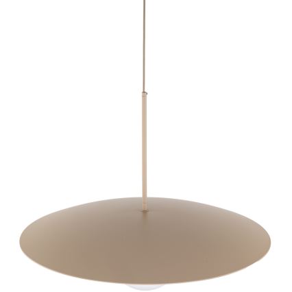 Luster na lanku SLATE 1xE27/15W/230V pr. 65 cm béžová