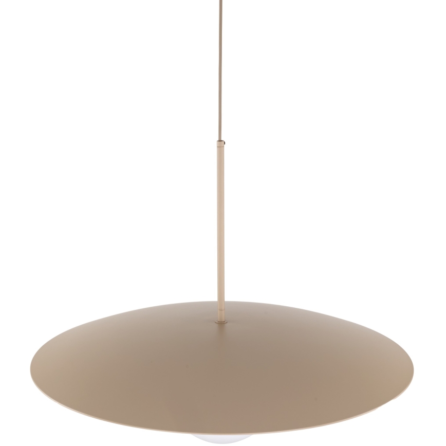 Luster na lanku SLATE 1xE27/15W/230V pr. 65 cm béžová