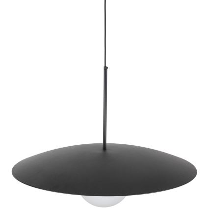 Luster na lanku SLATE 1xE27/15W/230V pr. 65 cm čierna