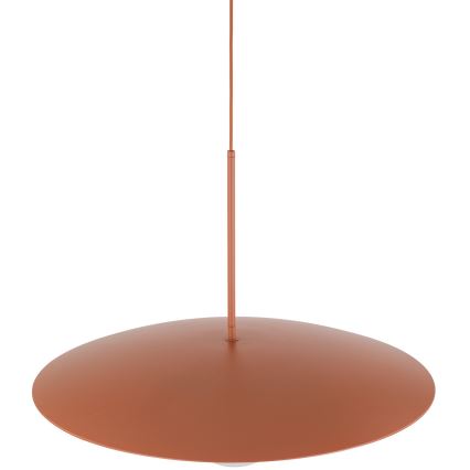 Luster na lanku SLATE 1xE27/15W/230V pr. 65 cm tehlová