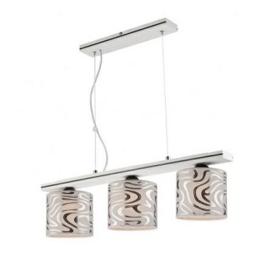 Luster na lanku SOFIA 3xE27/60W/230V