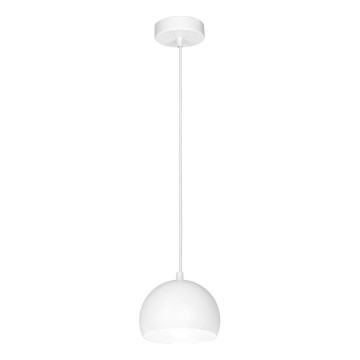 Luster na lanku SOOL 1xE27/15W/230V pr. 15 cm biela