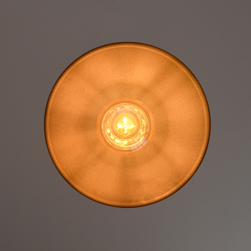 Luster na lanku SORAPIS 1xE27/15W/230V čierna